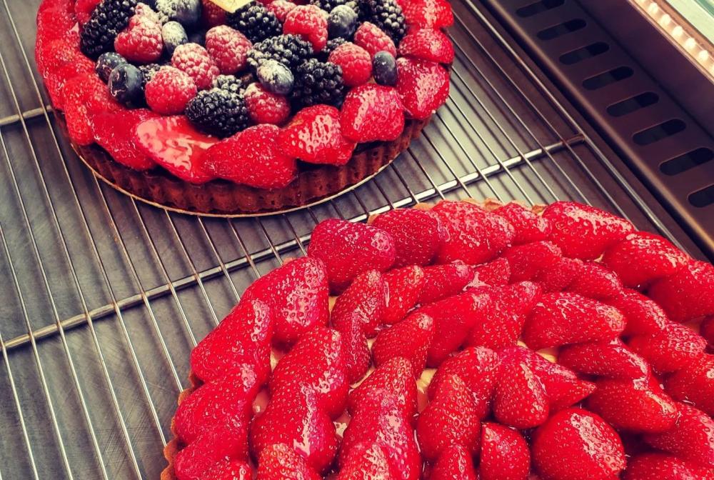 tartes aux fruits rouges