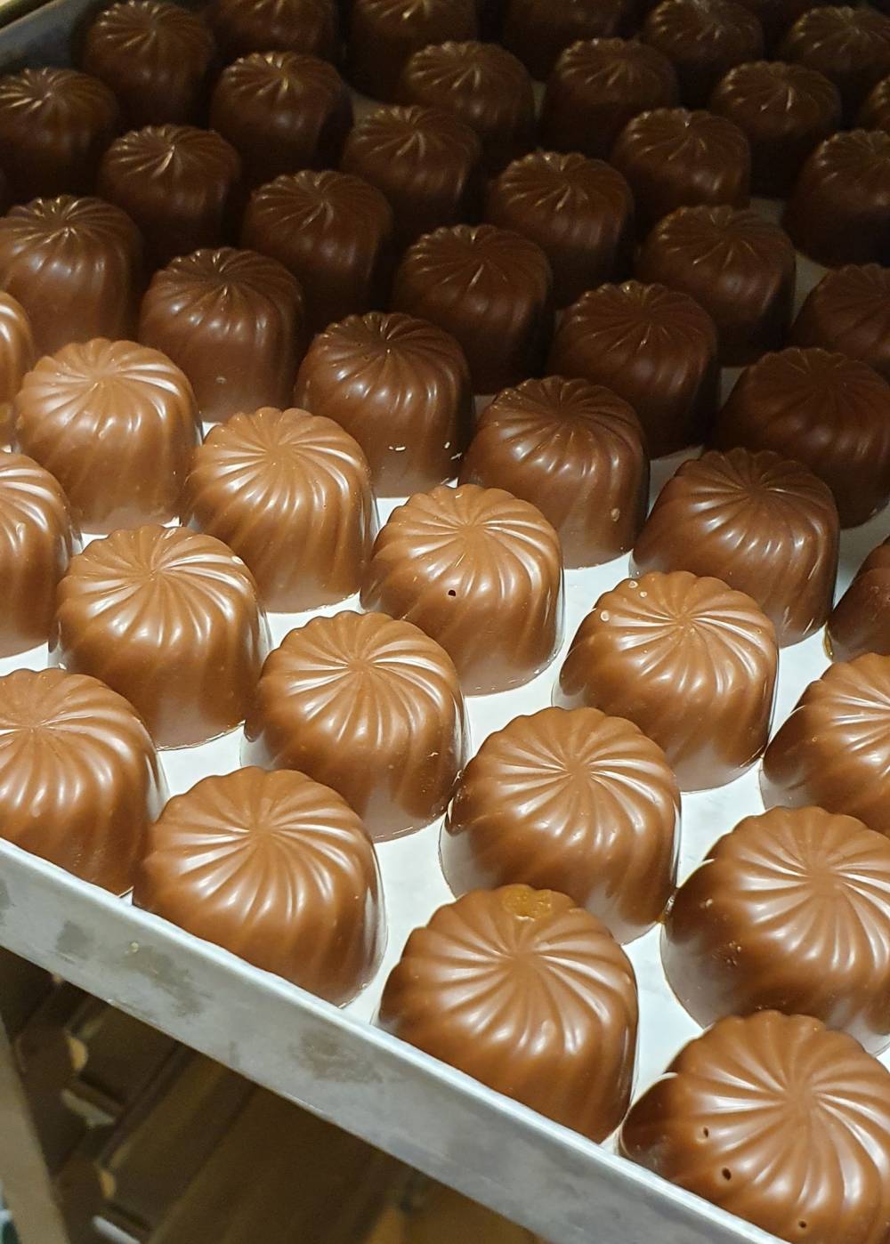 bouchées au chocolat