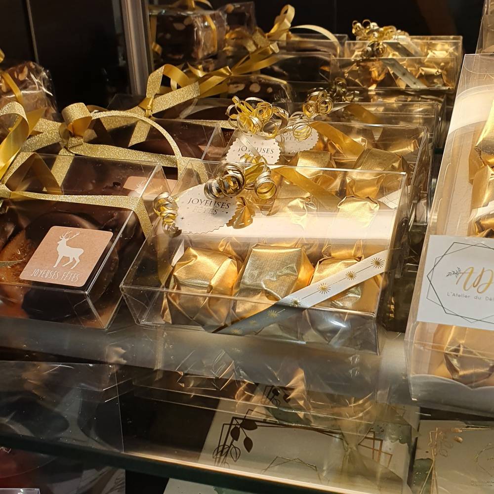 petits coffrets de chocolats à offrir